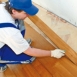 How to lay laminate flooring.