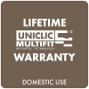 Lifetime warranty uniclic